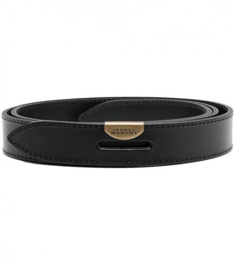 Valentino Garavani Black Signature Belt for Women Online USA