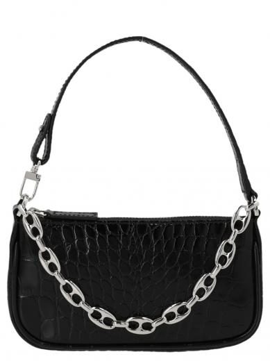 JW Anderson Black Puffy Anchor Tote Bag for Women Online USA