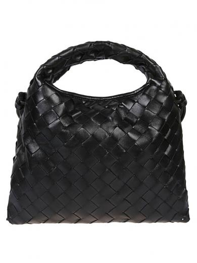 バッグ BOTTEGA VENETA INTRECCIATO LEATHER BAG Men's Small Intrecciato Zipped Tote in Black | Bottega Veneta US