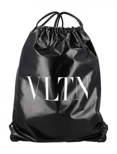 Prada Black triangle-logo backpack for Men Online USA at Darveys.com