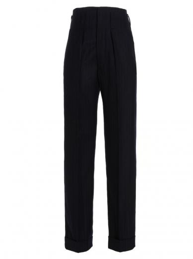 【関税&送料込】Sportmax Black Stretch Satin Adepto1234 Pant SportMax Black Stretch Satin Adepto1234 Pant Sportmax