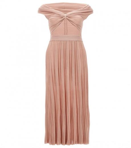 Fendi Cappuccino flannel dress for Women Online USA at