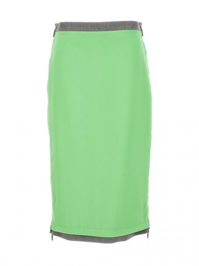 スカート FENDI FW24 Pastel light blue tulle skirt (FQ7595ARUU F1PNK) Fendi Pastel light blue tulle skirt for Women Online USA at