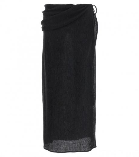 Victoria Beckham Grey Tube Detail skirt for Women Online USA