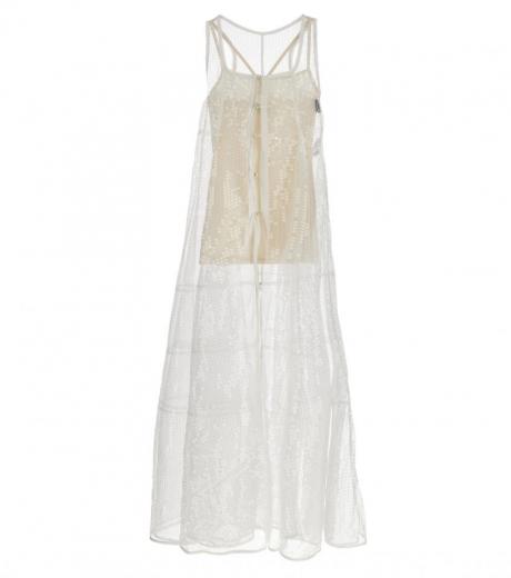 Fendi Cappuccino flannel dress for Women Online USA at