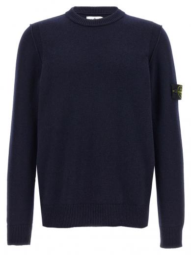 Stone Island Black Crew Neck Sweaters for Men Online USA at
