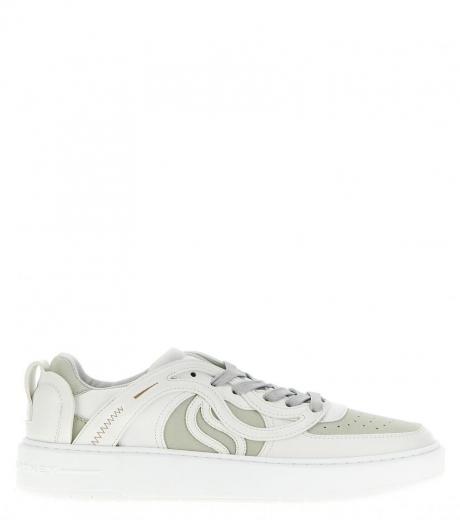 スニーカー alexander mcqueen White raffia Tread Slick sneakers Alexander McQueen | Tread slick white low top | Savannahs