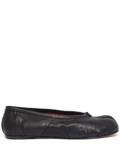 Prada Dark Grey Satin Ballet Flats for Women Online USA at