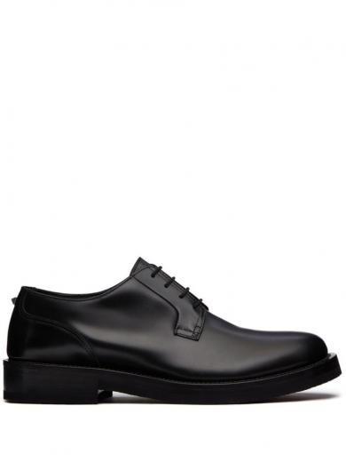 John Lobb Black Leather Lace Up Shoes for Men Online USA at