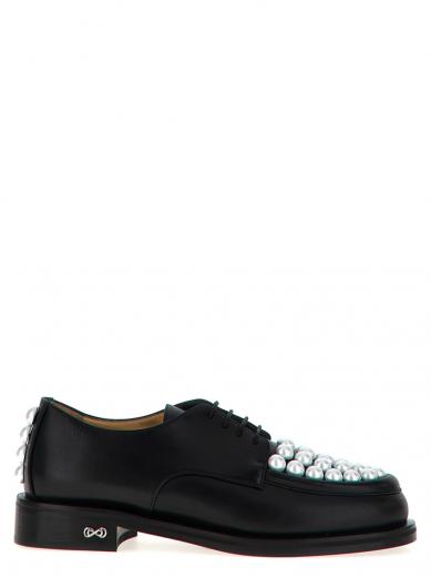 Maison Margiela Black Leather Dress Shoes for Women Online USA at